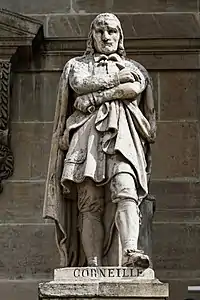 Corneille (1857), Paris, palais du Louvre, aile Turgot.