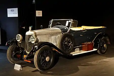 Voiture Th.Schneider 4½-Litre Tourer de 1921.