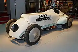 Babs restaurée, sous le même angle au salon Retromobile de Paris (2014);