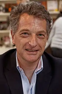 Hervé Gaymard, homme politique savoyard, au salon du livre à Paris en 2012.