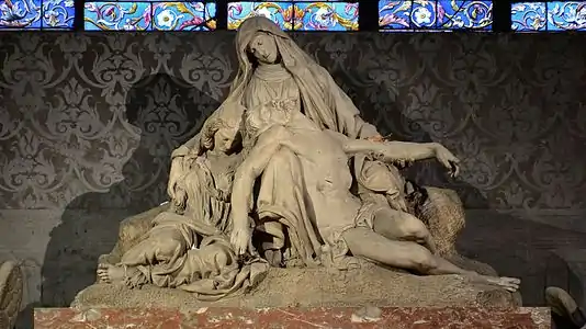 Pietà, détail.