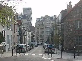 Vue depuis la Rue du Moulin-des-Prés.