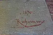 signature de Jules Richomme