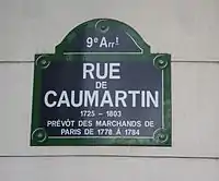 Rue de Caumartin à Paris