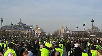 Esplanade des Invalides, Paris (16 février 2019).