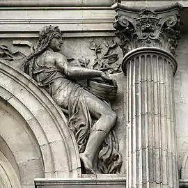 La Musique, hôtel de ville de Paris.