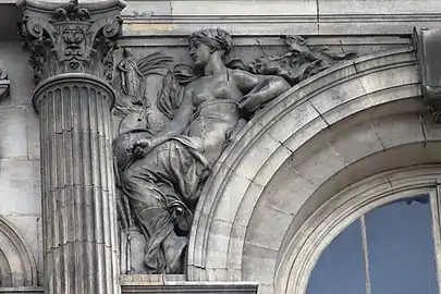 La Peinture, hôtel de ville de Paris.