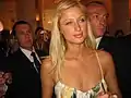 Paris Hilton au festival de Cannes 2005