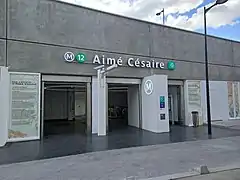 Accès à la station.