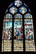 Paris, église Saint-Séverin, Saint Vincent s'occupant des enfants.