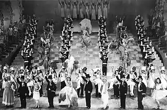 Spectacle Paris Zetto de la Revue Takarazuka en 1930.