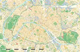 voir sur la carte de Paris