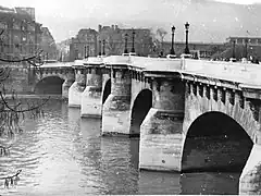 Le pont en 1981.