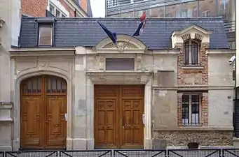 Entrée du 109, rue Notre-Dame-des-Champs.