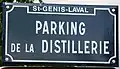 Parking de la distillerie.