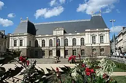 Le palais du Parlement de Bretagne, siège de la cour d'appel de Rennes.