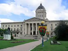 Édifice de l'Assemblée législative du Manitoba, Winnipeg.