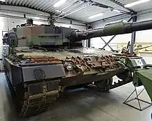 Leopard 2A4 au Musée des Blindés de Parola