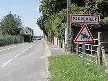 Entrée du village