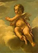 Angelot dans les nues, Ajaccio, musée Fesch.