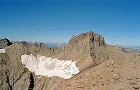 La Parseierspitze vu de l'est depuis le Gatschkopf