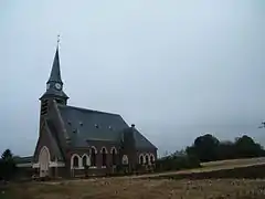 L'église Saint-Martin.