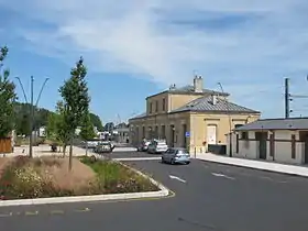 La gare de Bayeux en 2014.