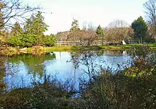 Près de la source de la rivière Passaic, à proximité de Mendham.