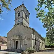 L'église de Passenans.