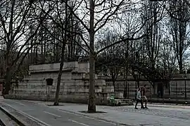 Passerelle des écluses de la Villette.