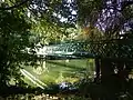 Passerelle sur la Sèvre de Sainte-Pezenne.