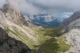 Le passo Alpe di Tires.