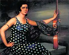 Pastora Imperio en 1922 (tableau de Julio Romero de Torres).