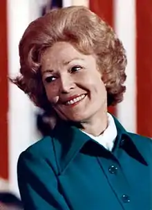 Pat Nixon en 1972.