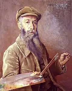 Autoportrait, 1904, Issoudun, musée de l'Hospice Saint-Roch.