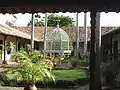 Intérieur de la résidence Peñas Alvarado, maison coloniale, patrimoine de l'humanité. Actuellement Maison de la Culture.