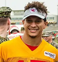 Patrick Mahomes, quarterback des Chiefs.