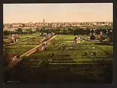 La réciprocité de la vue entre Pau et les coteaux est l'essence des Horizons