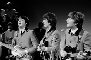 les Beatles sur scène en 1964