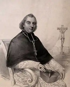 Portrait de Paul-Armand de Garsignies (1803-1860) en 1849.