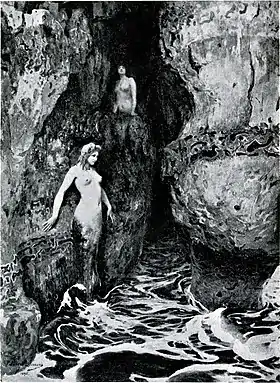 Glaucé et Thalie par Paul Albert Laurens, 1896
