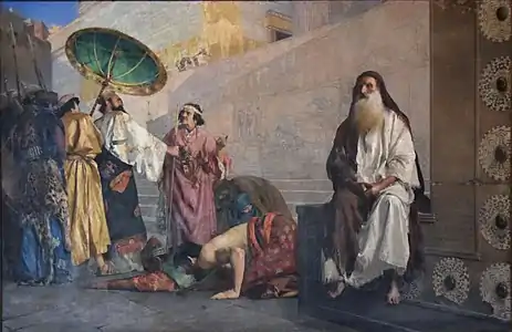 Haman et Mordecai (1884), Odessa, musée d'Art occidental et oriental.