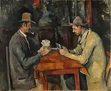 Joueurs de cartes, Paul Cézanne