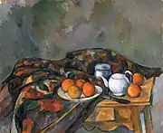 Paul Cézanne:Nature morte à la théière