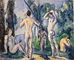 Cézanne : Les Baigneurs (1890 ou 1891), musée de l'Ermitage