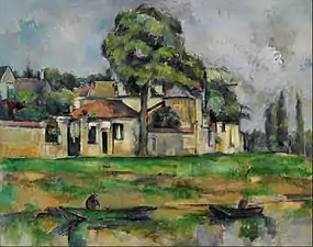 Paul Cézanne, Bords de la Marne (vers 1888)