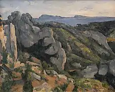 Rochers de L'Estaque, v1882-1885