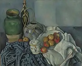 Paul Cézanne, Nature morte aux pommes, 1893.