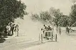 Paul Chauchard vainqueur du Critérium de Provence en septembre 1902, entre Arles et Salon.