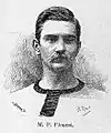 Paul Flouest en 1888 (Champion de la Seine en 1887 et 1888 et de France en 1888 en skiff);